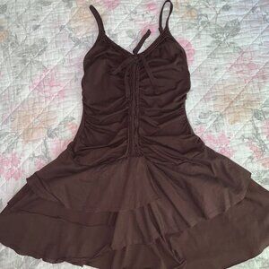 Urban Outifitters Brown Mini Dress